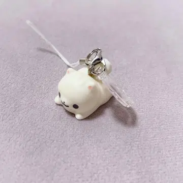 포메라니안 모찌 모찌 스트랩 키링 참