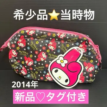 레어 당시 마이멜로디 파우치 빨간 멜로 2014년 헤이세이 레트로 빈티지