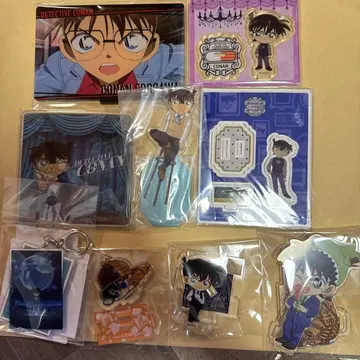 명탐정 코난 에도가와 코난 아크릴 스탠드 묶음 판매 9세트