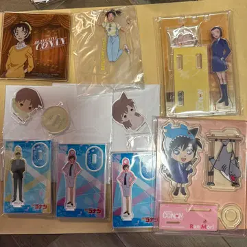 명탐정 코난 아크릴 스탠드 묶음 판매 9점 세트 유미란(모리 란)