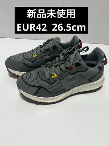 새상품 mobus 모브스 스니커즈 EUR42 26.5cm 그레이