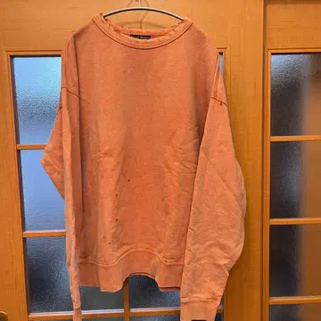 j.s.homestead 퍼시픽 쭈리 트레이닝복 오렌지 맨투맨