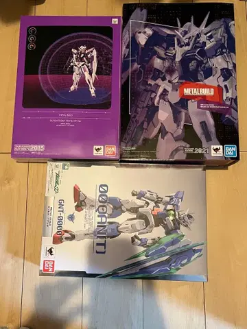 메탈빌드 엑시아 더블오 라이저 더블오 퀀터