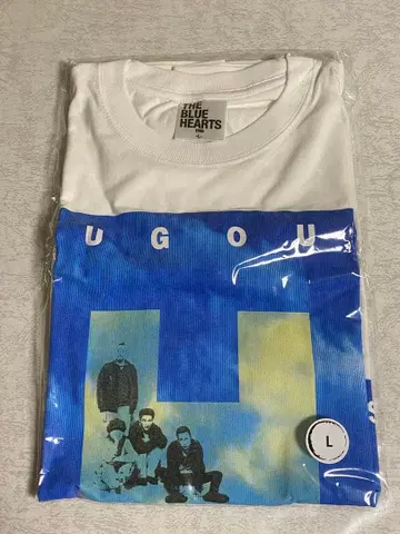 새상품 THE BLUE HEARTS 40주년 기념 T셔츠 블루하츠