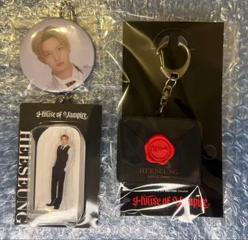 ENHYPEN house of vampire 히승 키링 캔 배지