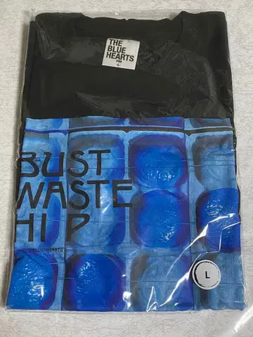 새상품 THE BLUE HEARTS 40주년 기념 T셔츠 블루하츠