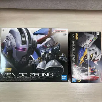 RG 1/144 지옹 & RG 1/144 건담 Ver.2.0