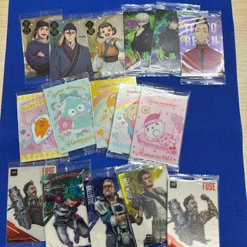 26-미개봉 카드 묶음 판매 주술회전 산리오 APEX 동리베