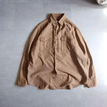 90s BANANA REPUBLIC 건 클럽 체크 셔츠