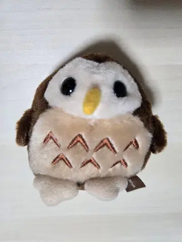 올빼미 봉제 인형 오르골 캐논