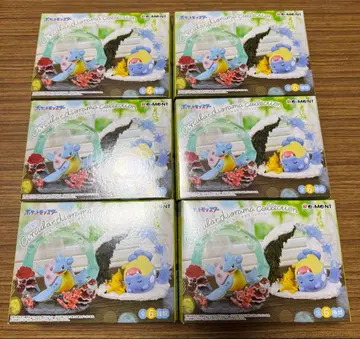 Re-MeNT 포켓몬 서큘러 디오라마 컬렉션 전 6종 블래키