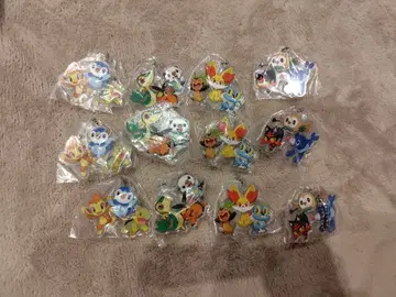 포켓몬 포켓몬스터 출발의 3마리 아크릴 스윙 pokemon