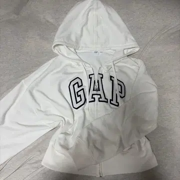 GAP 미사용 새상품 화이트 후드티