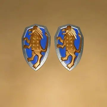 레고 캐슬 시리즈 거대한 방패 (사자 디자인) 2개 세트