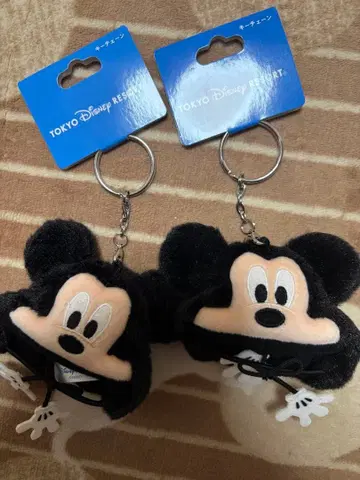디즈니 리조트 팬캡 키체인 미키