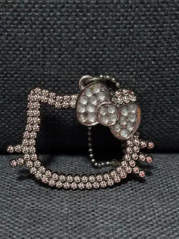 헤이세이 레트로 키티 키링 산리오 헬로키티 반짝반짝 2007