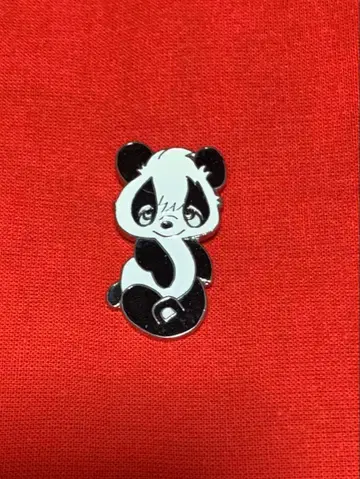 레어 산리오 팬더하우스 배지 브로치