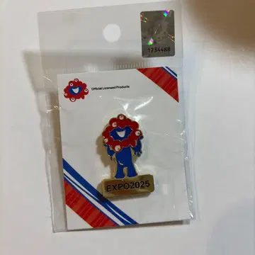 미사용 새상품 EXPO 2025 오사카 미야쿠미야쿠 핀 배지