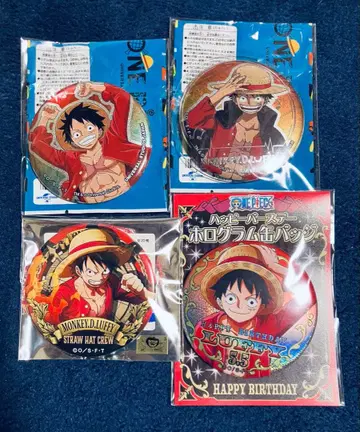 원피스 루피 캔뱃지 세트