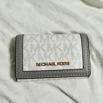 MICHAEL KORS 키케이스 화이트 그레이