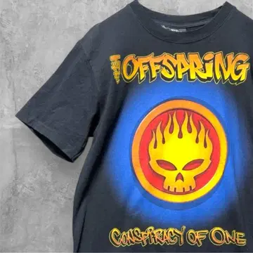 오프스프링 OFFSPRING 밴드 티셔츠 스컬 락 빈티지