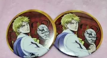 죠죠 월드 2 75mm 캔뱃지 2개 세트 디오