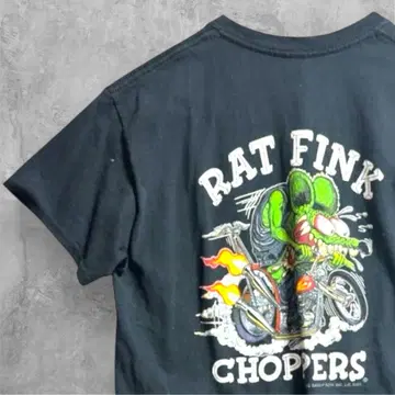 랫핑 FINK RAT FINK 반팔 S 아메카지 구제 의류