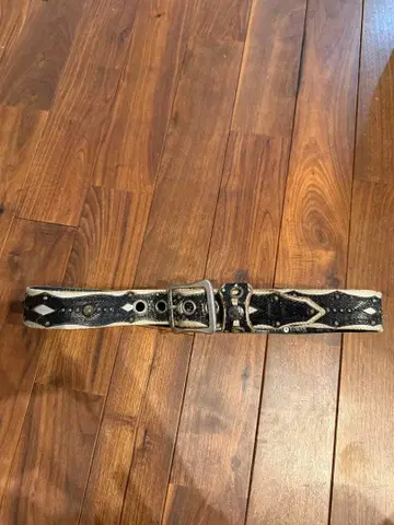 00s archive KMRii matador belt leather