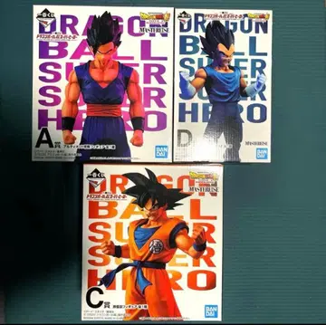 제일복권 드래곤볼 초 슈퍼히어로 ACD 3체 세트