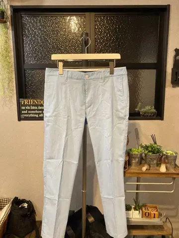 새상품급! Titleist 골프 팬츠 스카이블루 W85 L~XL