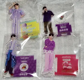 스파풀 스즈키 시온 아크릴 스탠드 4개 세트