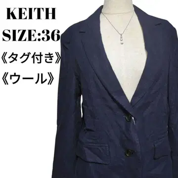 키이스 테일러드 자켓 네이비 36 BALLI 이탈리아제 원단 네이비