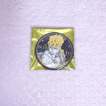 죠죠의 기묘한 모험 죠르노 죠바나 홀로그램 캔뱃지