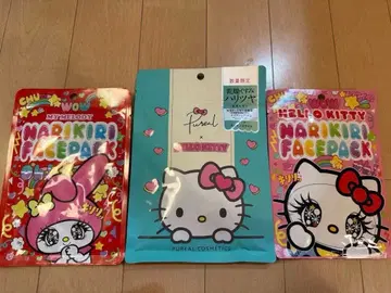 헬로키티 x 마이멜로디 페이스팩