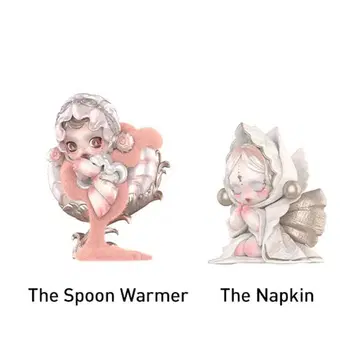 스컬 팬더 피규어 2개 세트