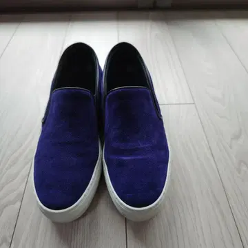 페리코사니 스웨이드 슬립온 다크 블루 42