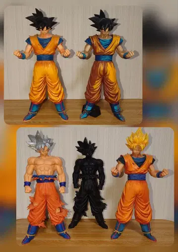 드래곤볼 Z 초 그란디스타 손오공 블랙 헤어 2D 토기에 달한 손오공