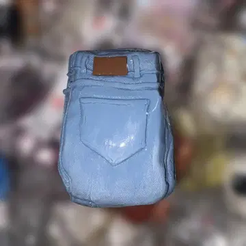 실리콘 스퀴즈 데님 바지