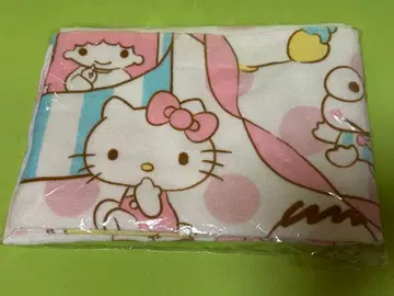 산리오 오타노시미 타월 헬로키티 타월 약 120cm x 60cm