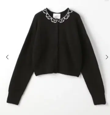 ADER bijoux 펄 장식 니트 스웨터