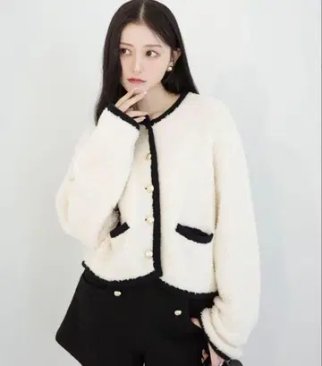 eimy istoire 테디 니트 재킷