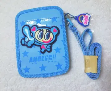 헤이세이 레트로 엔젤 블루 패스 케이스 나카무라 군