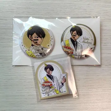 도겐안키 벌스데이 캔뱃지 스티커 무타노 무진