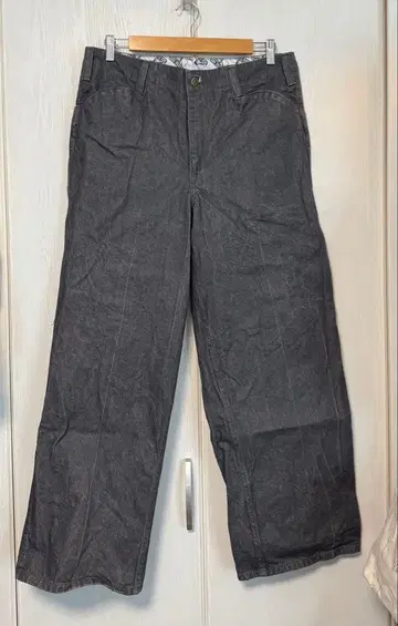 BEN DAVIS 고릴라컷 워크 팬츠 다크 그레이 야마다 렌 tsy