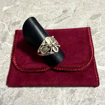 [레어] 빈티지 실버 925 오비 매듭 모티브 반지 12.5호 일본 의류