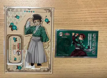 카마도 탄지로 메이지 마을 아크릴 스탠드 귀멸의 칼날 클리어 카드 세트