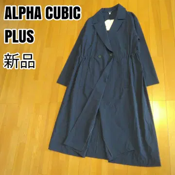 ALPHA CUBIC PLUS 스프링 코트 15ABR 사이즈 새상품
