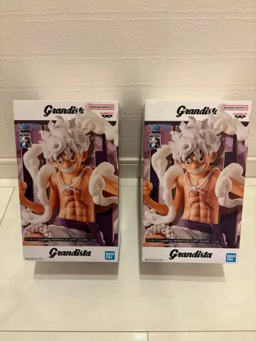 Grandista 원피스 니카 루피 피규어 2개 세트