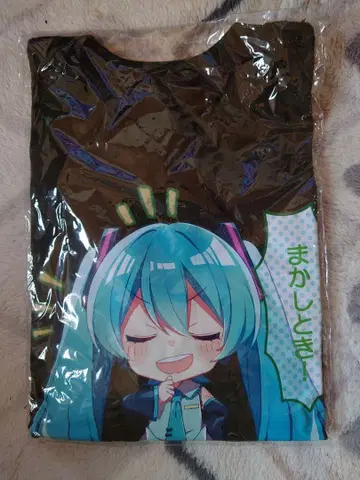 츠텐카쿠 x 하츠네 미쿠 T셔츠 맡겨줘 L 사이즈 미개봉