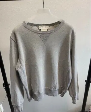 레미 리프 맨투맨 데미지 양V 페이드 보로 빈티지